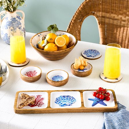 Karaca Home Mango Marin Deniz Yıldızı Çerezlik 10x3 cm