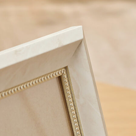 Karaca Bramble Mermer Görünümlü Çerçeve Krem 10x15 cm