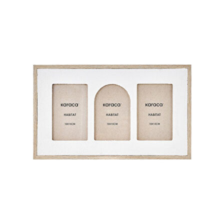 Karaca Habitat Emberly 3'lü Çerçeve 10x15 cm