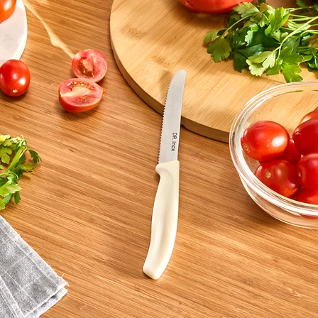 Dr. Inox Domates Bıçağı Krem 22 cm