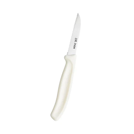 Dr. Inox Trıtıklı Soyma Bıçağı 19 cm Krem