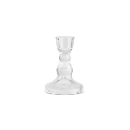 Karaca Home Marine Cam Şamdan Şeffaf 6,5x6,5x9 cm