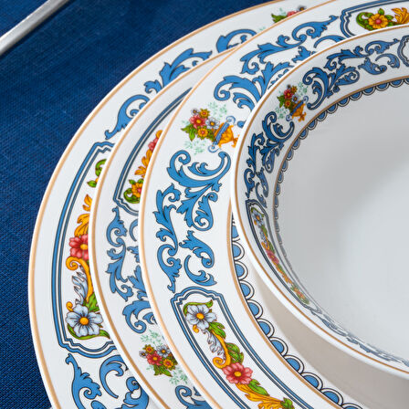 Karaca Forever Bone Vase 24 Parça 6 Kişilik Yemek Takımı