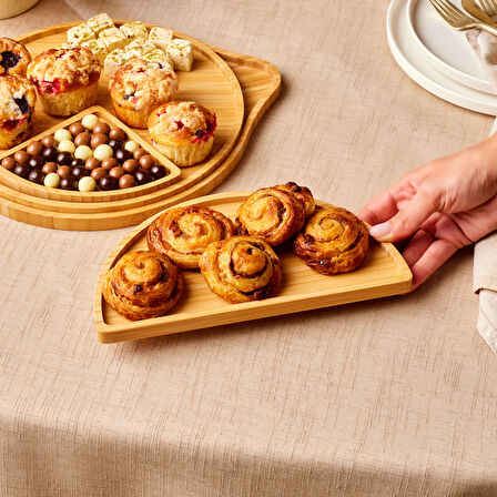 Karaca Bambu Fiona 4'lü Sunumluk