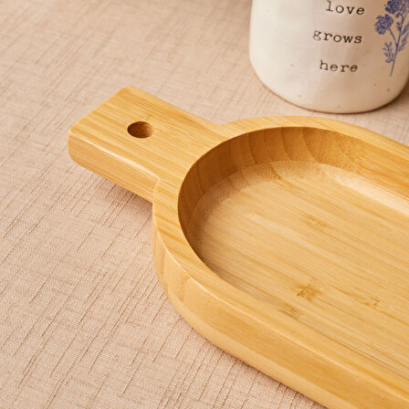 Karaca Bambu Lora Saplı Sunumluk