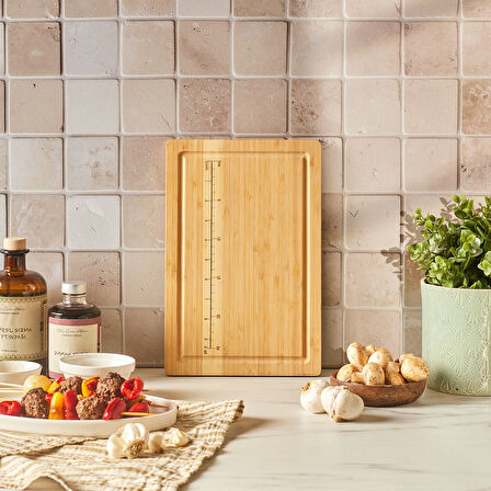 Karaca Bambu Metron Kesme Tahtası