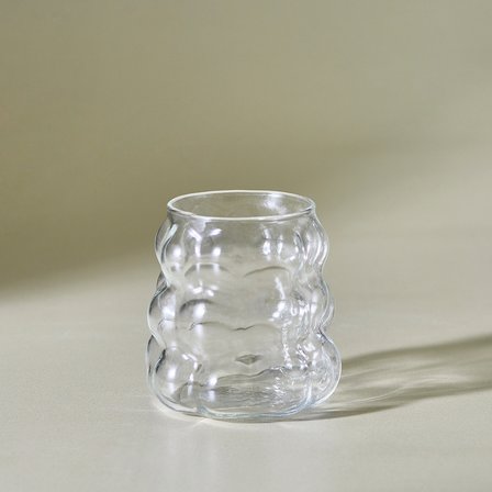Karaca Bubble Latte Bardağı 390 ml Şeffaf