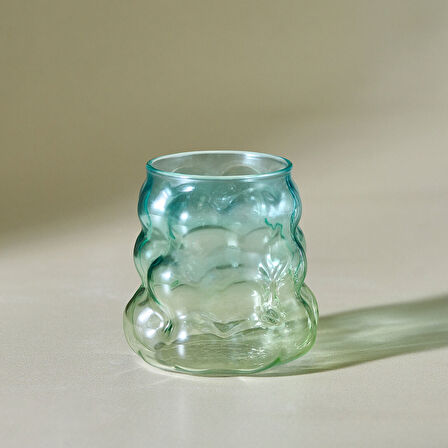 Karaca Bubble Latte Bardağı 390 ml Yeşil