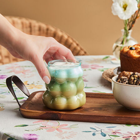 Karaca Bubble Latte Bardağı 390 ml Yeşil