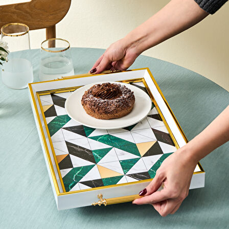 Karaca Niva Dikdörtgen Tepsi 42 cm