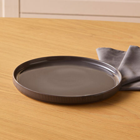 Karaca Massimo Pasta Tabağı Antrasit  20 cm 