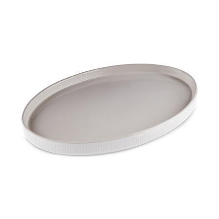 Karaca Massimo Kayık Tabak Krem 30 cm