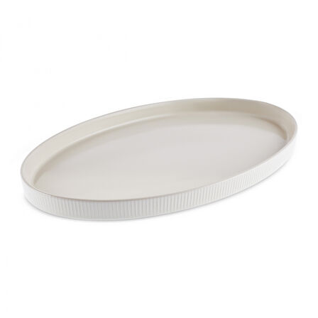 Karaca Massimo Kayık Tabak Krem 35 cm