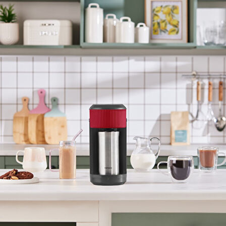 Karaca Mono Black Filtre Kahve Makinesi Cherry Red