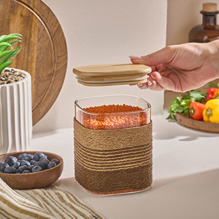 Karaca Container Bolago Borosilikat Cam Kavanoz 900 ml