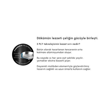 Karaca Power Steel 316+ 3Ply Akita İndüksiyon Tabanlı 7 Parça Çelik Tencere Seti
