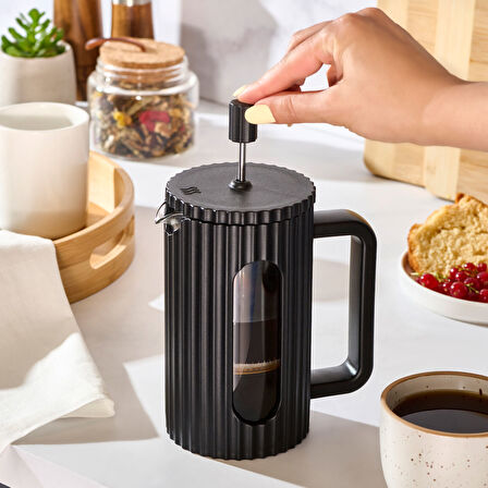 Karaca Parma French Press Siyah 1000 ml