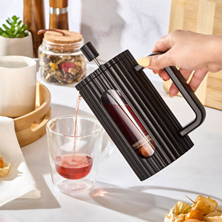 Karaca Parma French Press Siyah 1000 ml