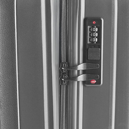 Karaca Container Vera Büyük Boy Valiz Antrasit