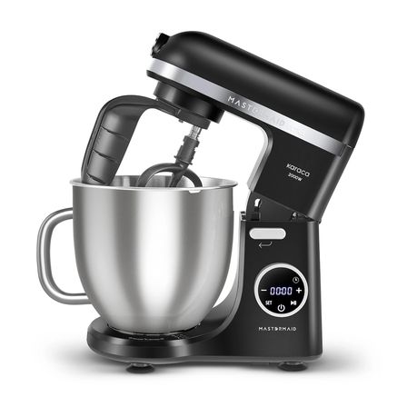 Karaca Mastermaid Chef Ultra D2000W Dijital Ekranlı Hamur Yoğurma Makinesi Black 7L