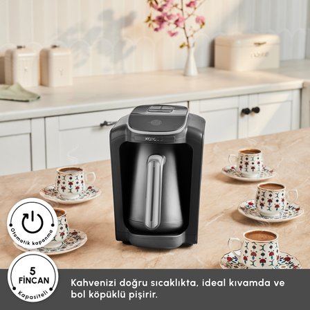 Karaca Hatır Neo Türk Kahve Makinesi Silver