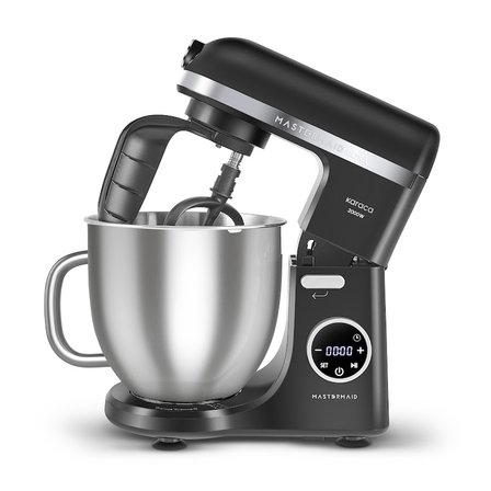 Karaca Mastermaid Chef Ultra D2000W Dijital Ekranlı Hamur Yoğurma Makinesi Matte Black 7L