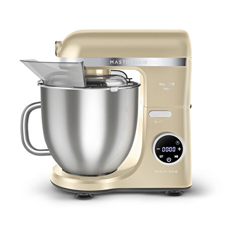 Karaca Mastermaid Chef Ultra D2000W Dijital Ekranlı Hamur Yoğurma Makinesi Mineral Gold 7L
