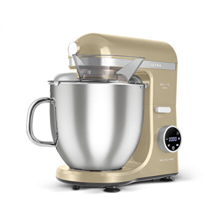 Karaca Mastermaid Chef Ultra D2000W Dijital Ekranlı Hamur Yoğurma Makinesi Mineral Gold 7L