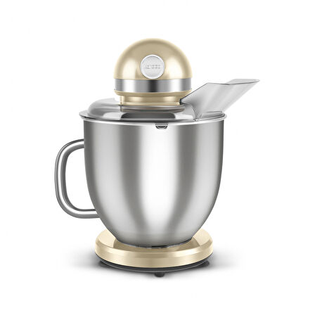 Karaca Mastermaid Chef Ultra D2000W Dijital Ekranlı Hamur Yoğurma Makinesi Mineral Gold 7L