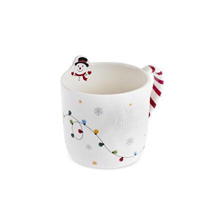 Karaca New Year Yılbaşı Flake Kupa 450 ml