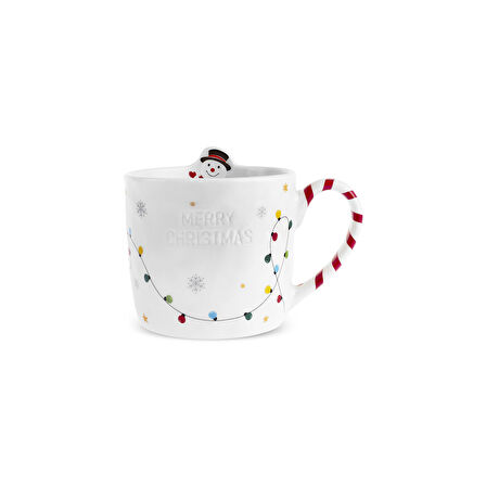 Karaca New Year Yılbaşı Flake Kupa 450 ml