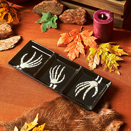 Karaca Halloween Bölmeli Sunum Tabağı 31 cm