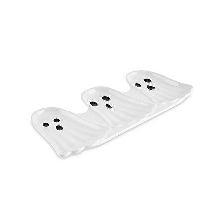 Karaca Halloween Ghost Bölmeli Sunum Tabağı 34 cm