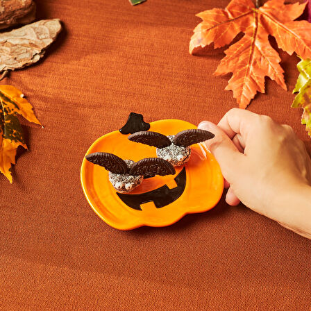 Karaca Halloween Pumpkin Tatlı Tabağı