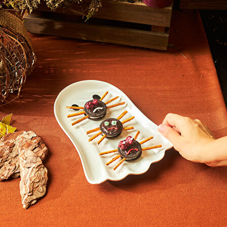 Karaca Halloween Ghost Servis Tabağı 26 cm