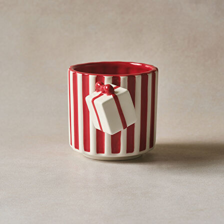 Karaca New Year Yılbaşı Candy Twist Kupa 330 ml