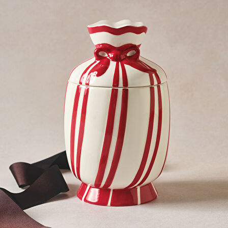 Karaca New Year Yılbaşı Candy Twist Saklama Kabı 540 ml