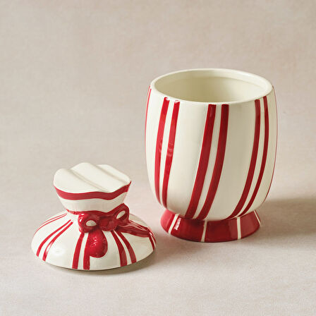 Karaca New Year Yılbaşı Candy Twist Saklama Kabı 540 ml