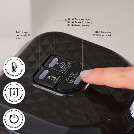 Karaca Hatır Hüps Quartz Sütlü Türk Kahve Makinesi Marine