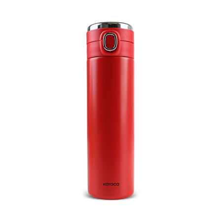 Karaca Etro Sızdırmaz Çelik Dijital Termos 480 ml Kırmızı