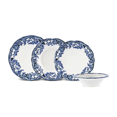 Karaca Melora 24 Parça 6 Kişilik Yemek Takımı