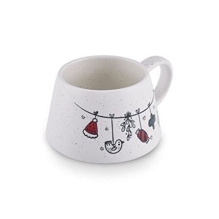 Karaca New Year Yılbaşı Symbol 2 Kişilik Kupa Seti 380 ml 