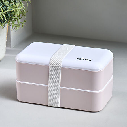 Karaca Skyfall Sızdırmaz Termos 500 ml ve Alesta Lunch Box Pudra