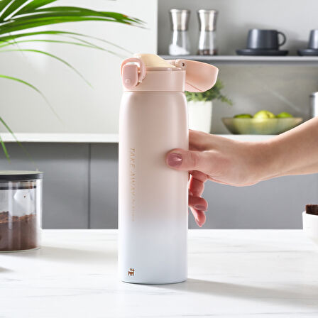 Karaca Skyfall Sızdırmaz Termos 500 ml ve Alesta Lunch Box Pudra