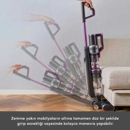Karaca Aquaclean X10 3 in 1 Islak ve Kuru Kablosuz Dikey Süpürge