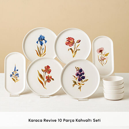 Karaca Revive 10 Parça 4 Kişilik Kahvaltı Seti