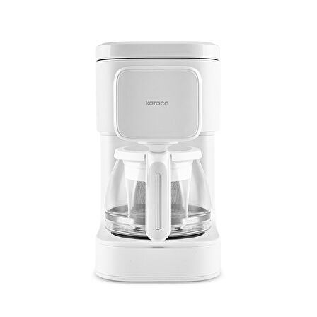 Karaca Just Coffee Aroma 2 In 1 Filtre Kahve ve Çay Demleme Makinesi Matte White