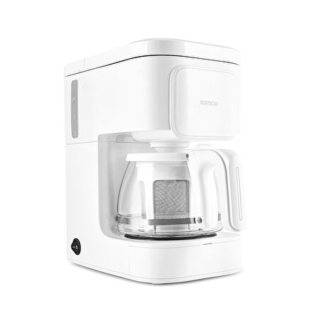 Karaca Just Coffee Aroma 2 In 1 Filtre Kahve ve Çay Demleme Makinesi Matte White