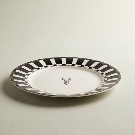 Karaca Aries Geyikli Pasta Tabağı 20 cm