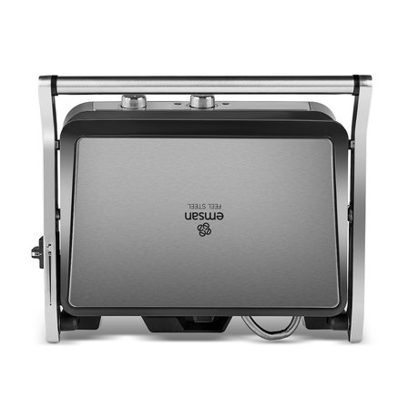 Emsan Toastmate 6 Dilim Kapasiteli Zaman Ayarlı Döküm Plakalı Izgara ve Tost Makinesi Inox 2000W